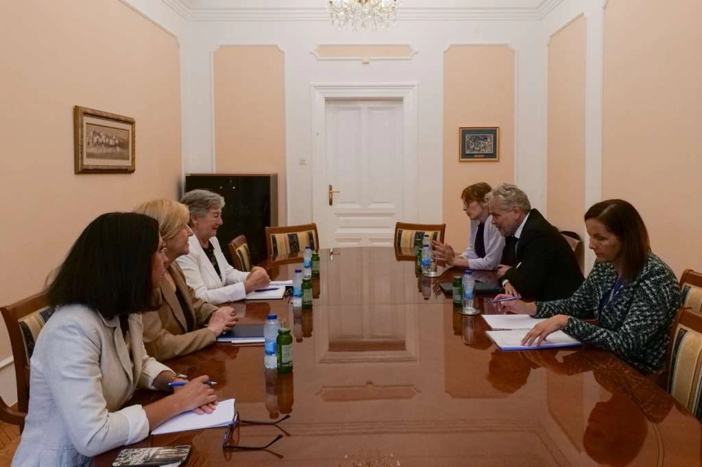 Palavrić i Galić sa Sattlerom o najvećim izazovima Ustavnog suda BiH